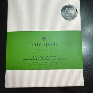 Kate Spade Light Pink Queen Sheet Set